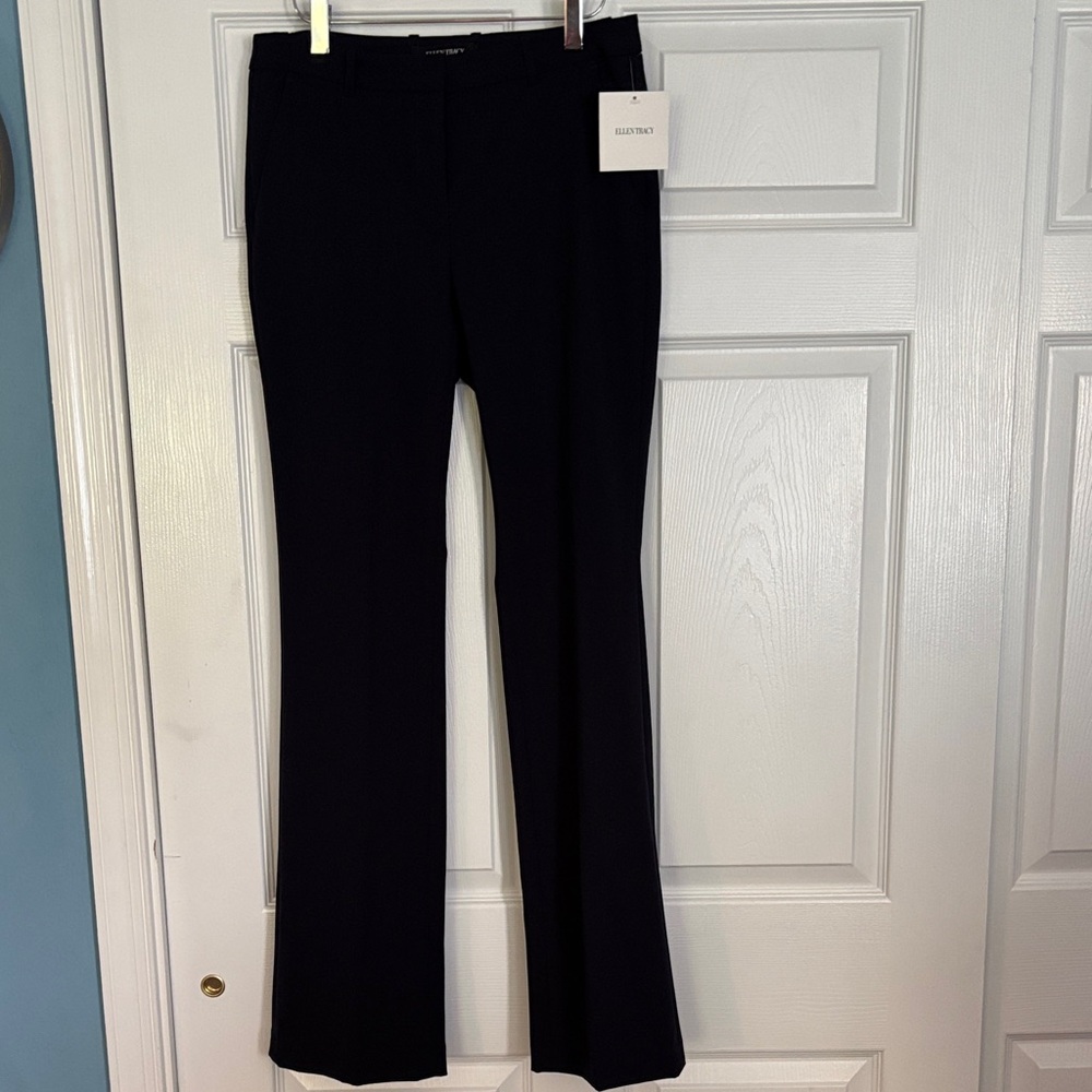 Ellen Tracy Black Boot Cut Pants
